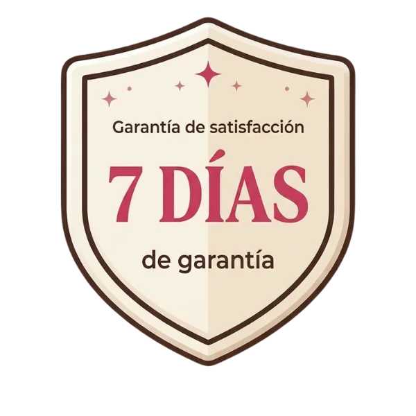 Sello de garantía de satisfacción de 7 días